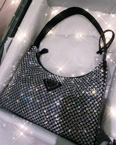 sparkly prada handbag|glitter Prada bags for women.